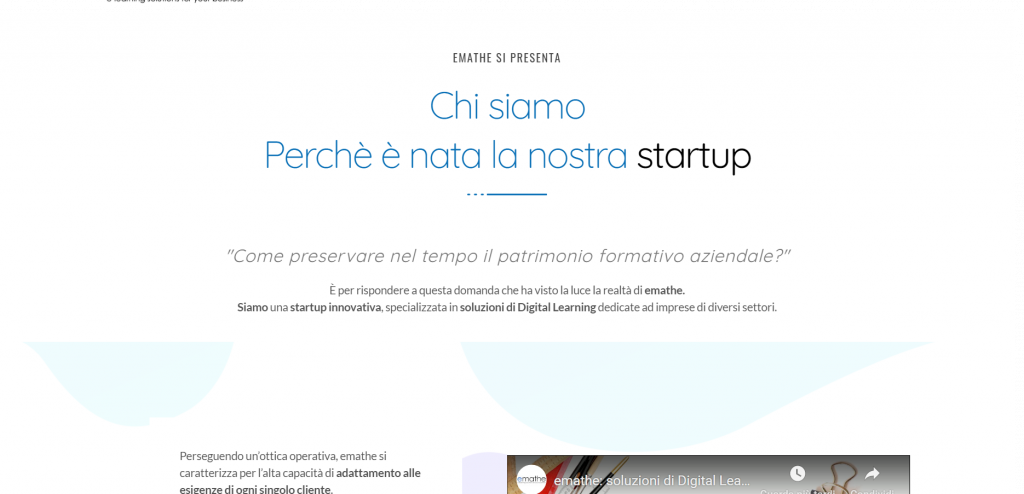 emathe start-up innovativa