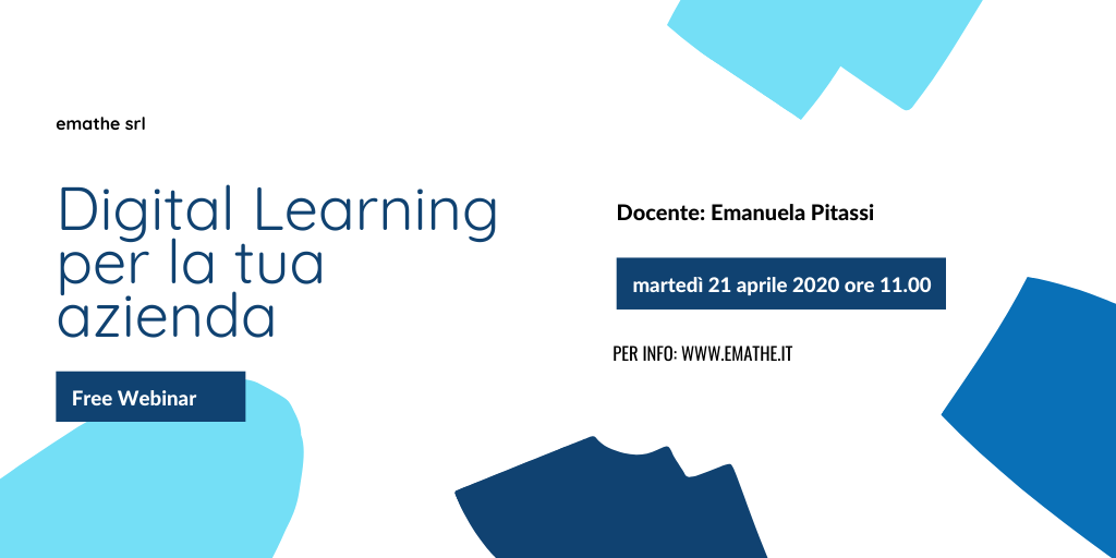 free webinar: digital learning per la tua azienda